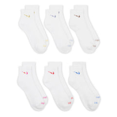 6 Pack Unisex Everyday Plus Cushioned Quarter
