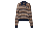 Wool Striped Polo Shirt WMNS "Falbino" MML03V 1844 F0627