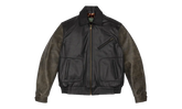 Leather Moto Jacket "Black" DT455