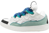 Curb Sneaker White Blue