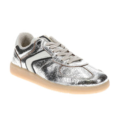 Sylvia Metallic Lace Up Sneakers