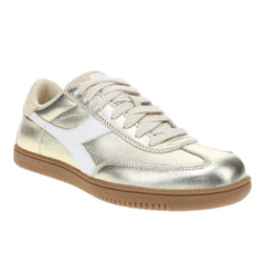 Trainer Metallic Lace Up Sneakers
