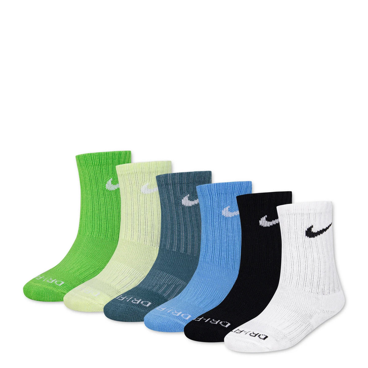 6 Pack XXS Dri-Fit Performance Basic Crew