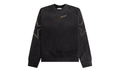 Star Studded Oversized Crewneck "Black" SAT003
