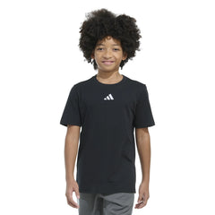 Small Embroidered Logo Tee - Youth