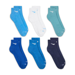 6 Pack Unisex Everyday Plus Cushioned Quarter