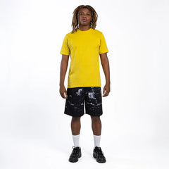 Printed Mesh Short Skyline - Mens