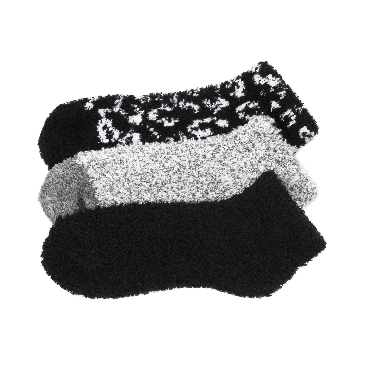3 Pack Small Fuzzy No Show