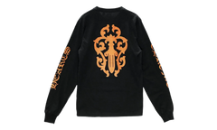 Yellow Dagger Script Logo Long Sleeve "Black" CHRM0829