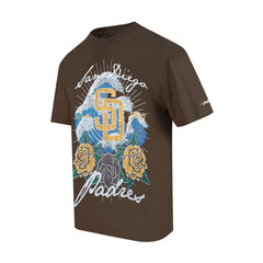 San Diego Padres Wave & Roses Tee -Mens