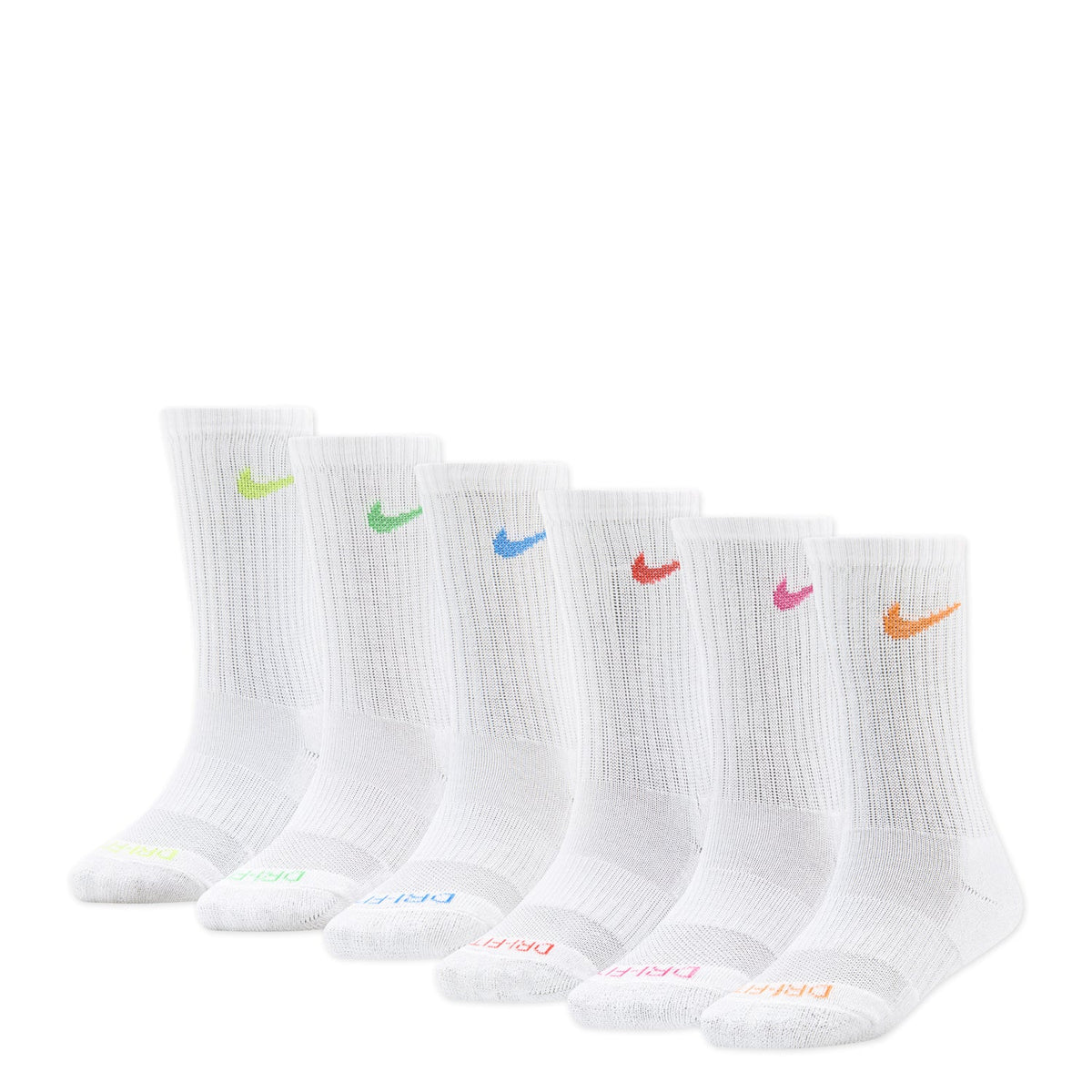 6 Pack XXS Dri-Fit Performance Basic Crew