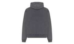 Oversized Drawstring Hoodie "Washed Black / White" 858143 TTVN6 9034