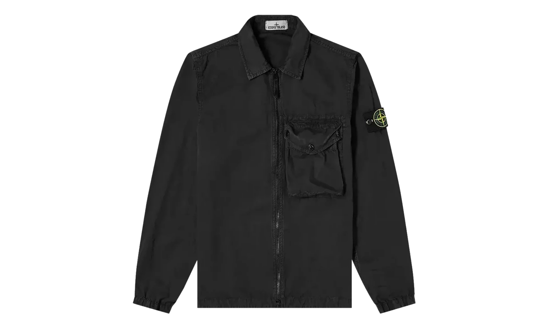Zip Pocket Overshirt "Black" 7415117WN V0129