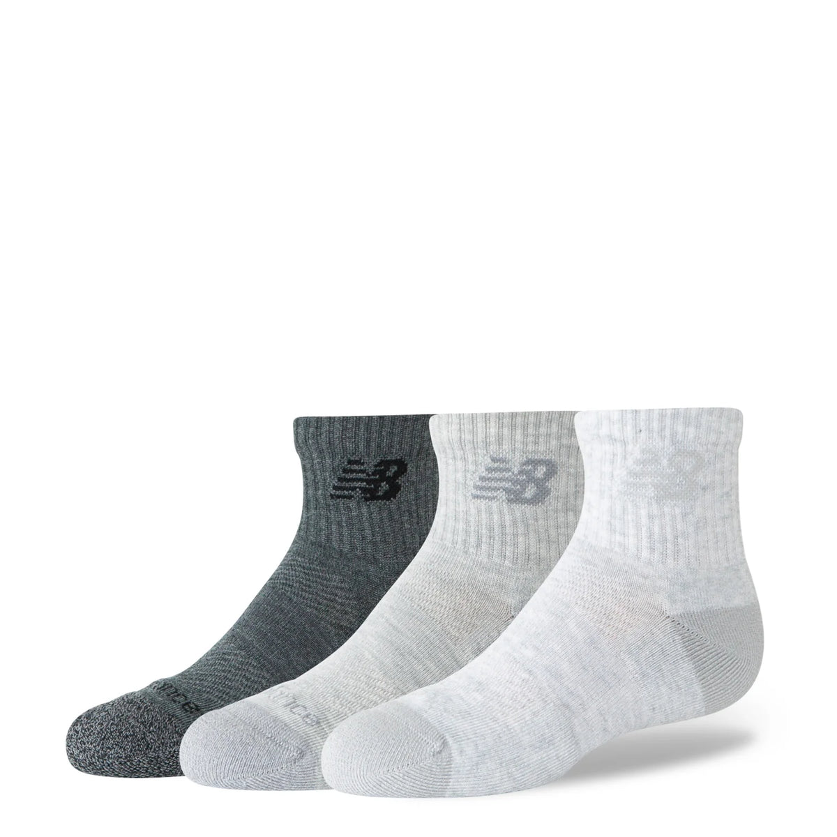 3 Pack Large Active Cushion Quarter- Youth