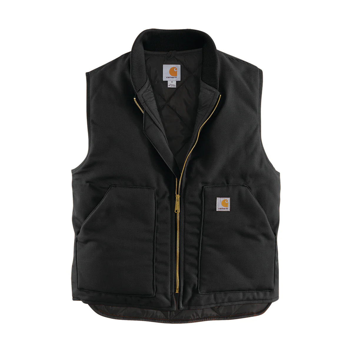 Insulated Vest w/ Rib Collar -Mens