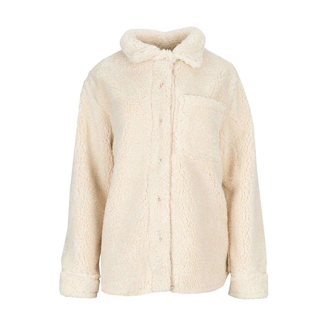 Sherpa Shirt Jacket - Womens