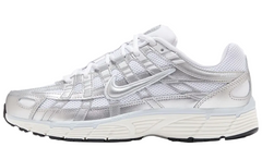 P 6000 White Blue Tint Sail Metallic Silver (Women's)