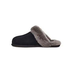 Women's Scuffette II Slipper in Black Grey