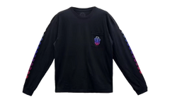 Gradient Dagger Horseshoe Long Sleeve Tee "Black" CHRM0789