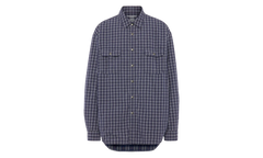 Reversbile Padded Shirt "Blue" S50DT0070M35779001F