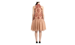 Floral DRESS "Beige" RW DR9013 5534 H22 032