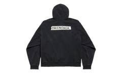 Over Zip-Up Hoodie "Faded Washed Black" 850338 TTVL7 1041